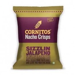 Cornitos Nacho Crisps Sizzlin Jalapeno 150Gm